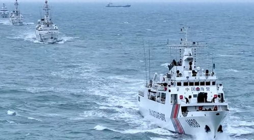 大陆海警霸气回应台英文喊话：我们说中文