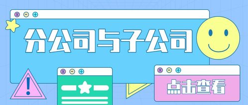 分公司和子公司：一字之差，千差万别！