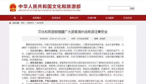 文化和旅游部提醒：赴美旅游需谨慎，这些风险不可忽视