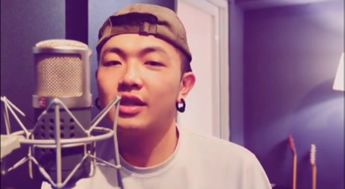 颜人中戴安全帽演出，他用音乐诠释工地情怀