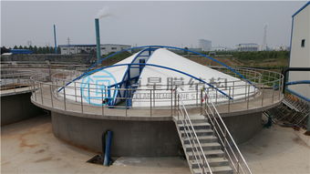 污水池反吊膜加盖的结构特点与应用前景