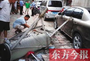 郑州大风刮飞落地玻璃窗：当事人发声还原惊险瞬间