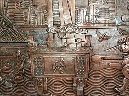 法院“灋”文化浮雕背景墙：金兰园林在西藏铸就法治丰碑