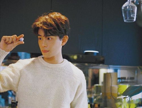 丁禹兮蓝发狼尾造型：一场关于个性与潮流的碰撞