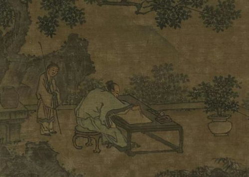 《香林挥翰图》背后的艺术密码：解读八大山人与书法的不解之缘