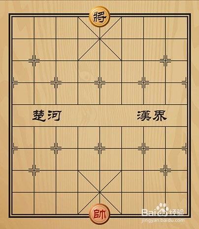 棋盘布局示意图