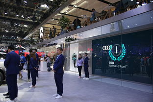 蔚来汽车展台全景图