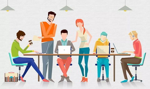 团队成员正在热烈讨论