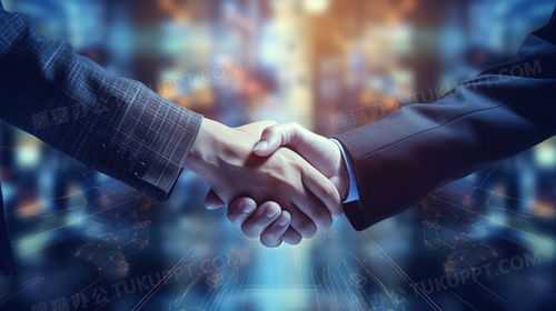 握手合作图片