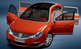 上汽大众增程式概念车展示