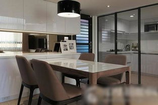 餐厨区域的隔断设计