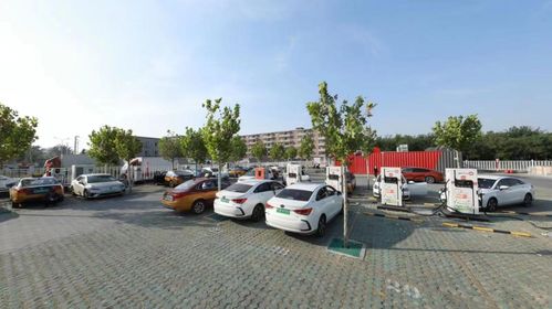 小鹏超充站实景