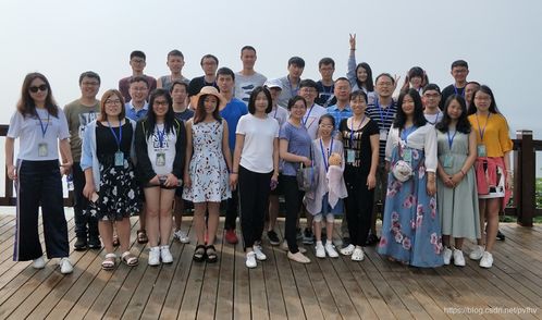 大丽小幂与团队成员合影