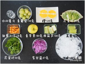 蔬果水制作过程