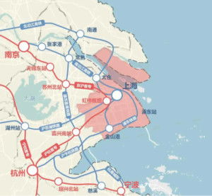 长三角经济区图