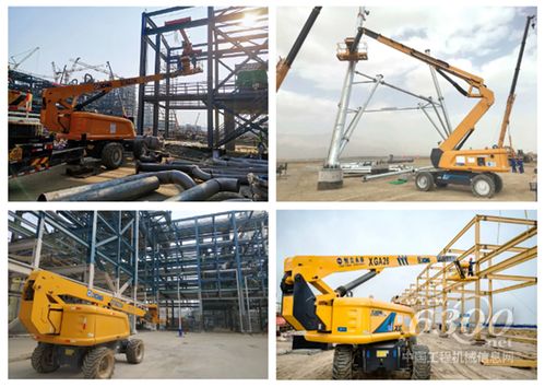 李师傅正在进行高空排水管维修