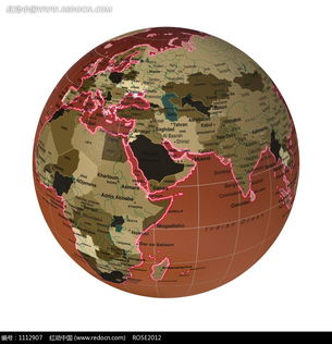 全球市场分布图