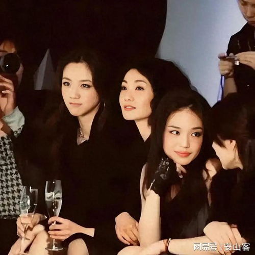 明星合影示意图