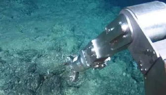 海底金属结核开采场景