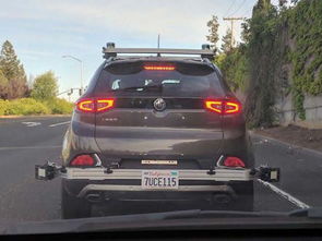 车辆测试现场图