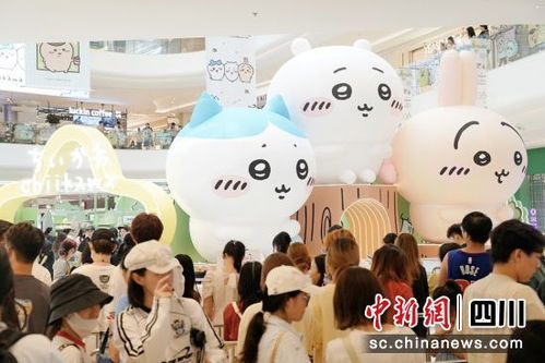 chiikawa在微博日本年度人气卡通形象颁奖典礼上的照片