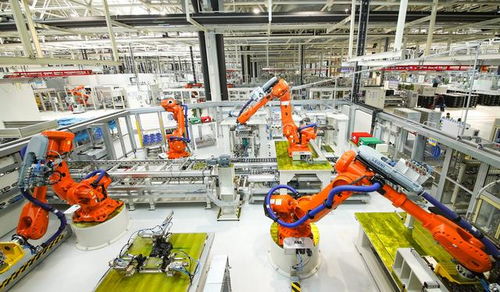 吉利汽车工厂生产线图片