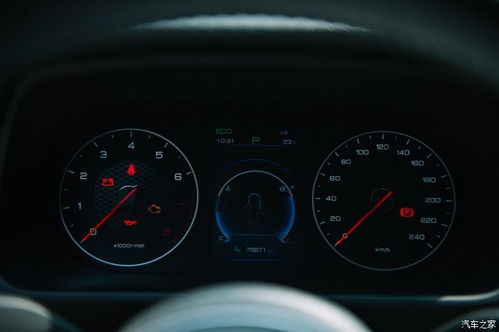 仪表盘科技感十足