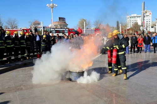 消防员灭火场景