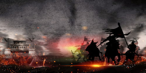 战国时期的战场场景