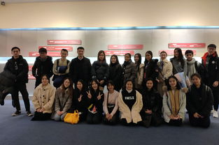 中外学生交流活动场景