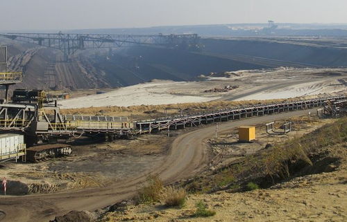 稀土矿区全景图