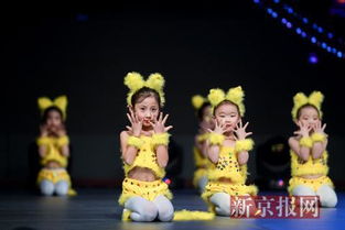 孩子们在表演舞蹈