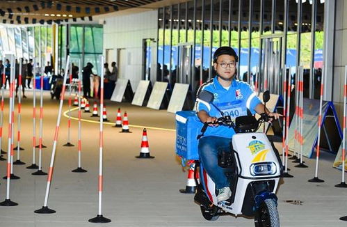 外卖员工作场景