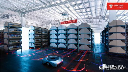 京东物流中心实景图