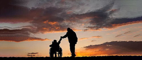 夕阳下的终点线