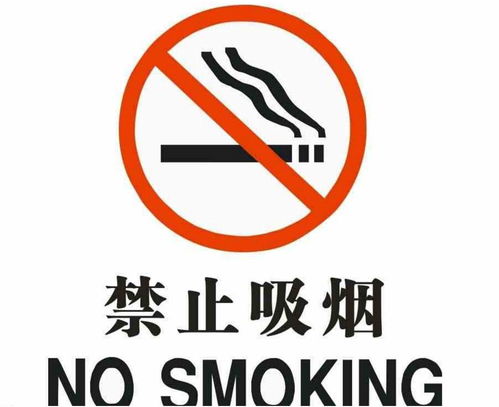 公共场所禁烟标识