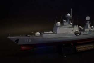 新型驱逐舰模型展示