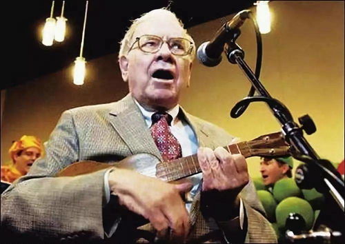 巴菲特演讲场景