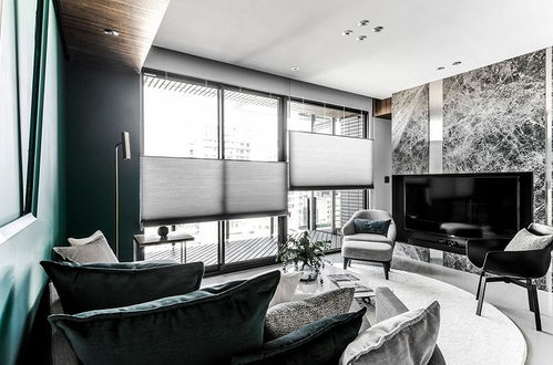 焕然一新的现代化住宅区