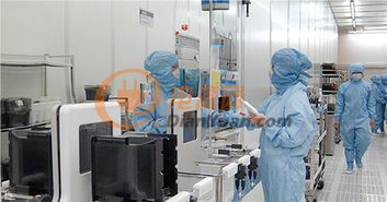 中国芯片制造车间