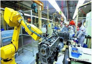 工业机器人正在操作