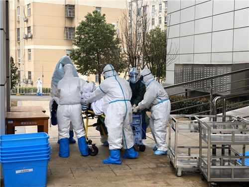 医疗团队救治伤员