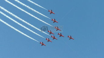 蓝天下的大飞机