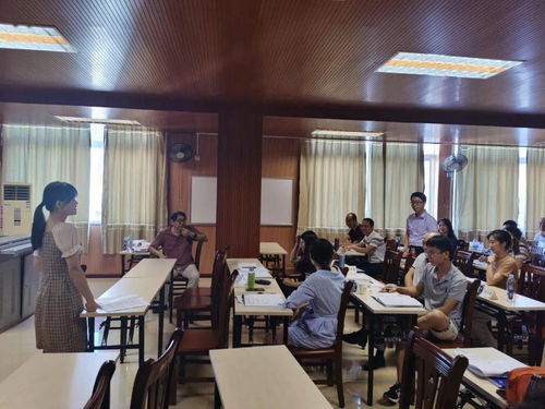 课堂上的热烈讨论