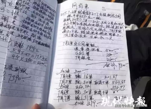 一本记录详尽的账本