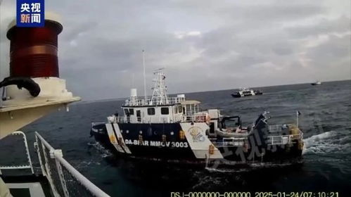 中国海警局强硬回应菲律宾非法登临铁线礁事件