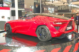 上海车展现场全景展示