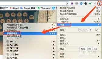 Mac导入书签界面