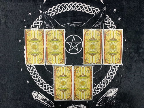 塔罗牌圣杯九图案