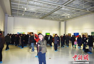 展览现场观众照片